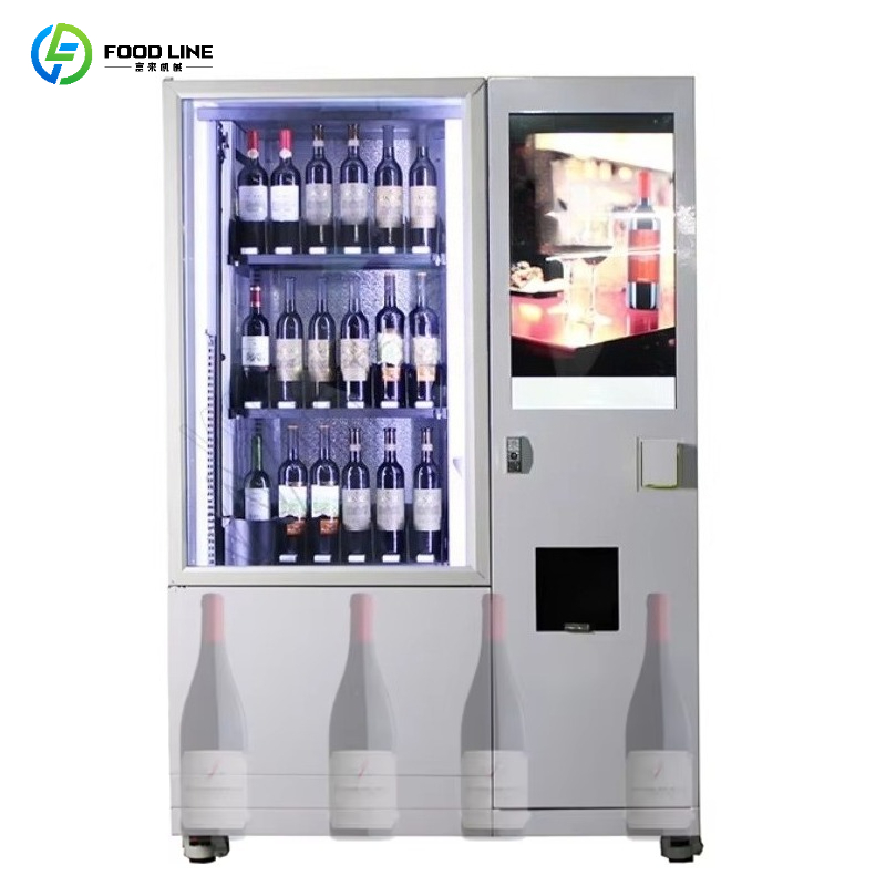 Wine Beer And - Smart Age Verification Lift System Refrigerator