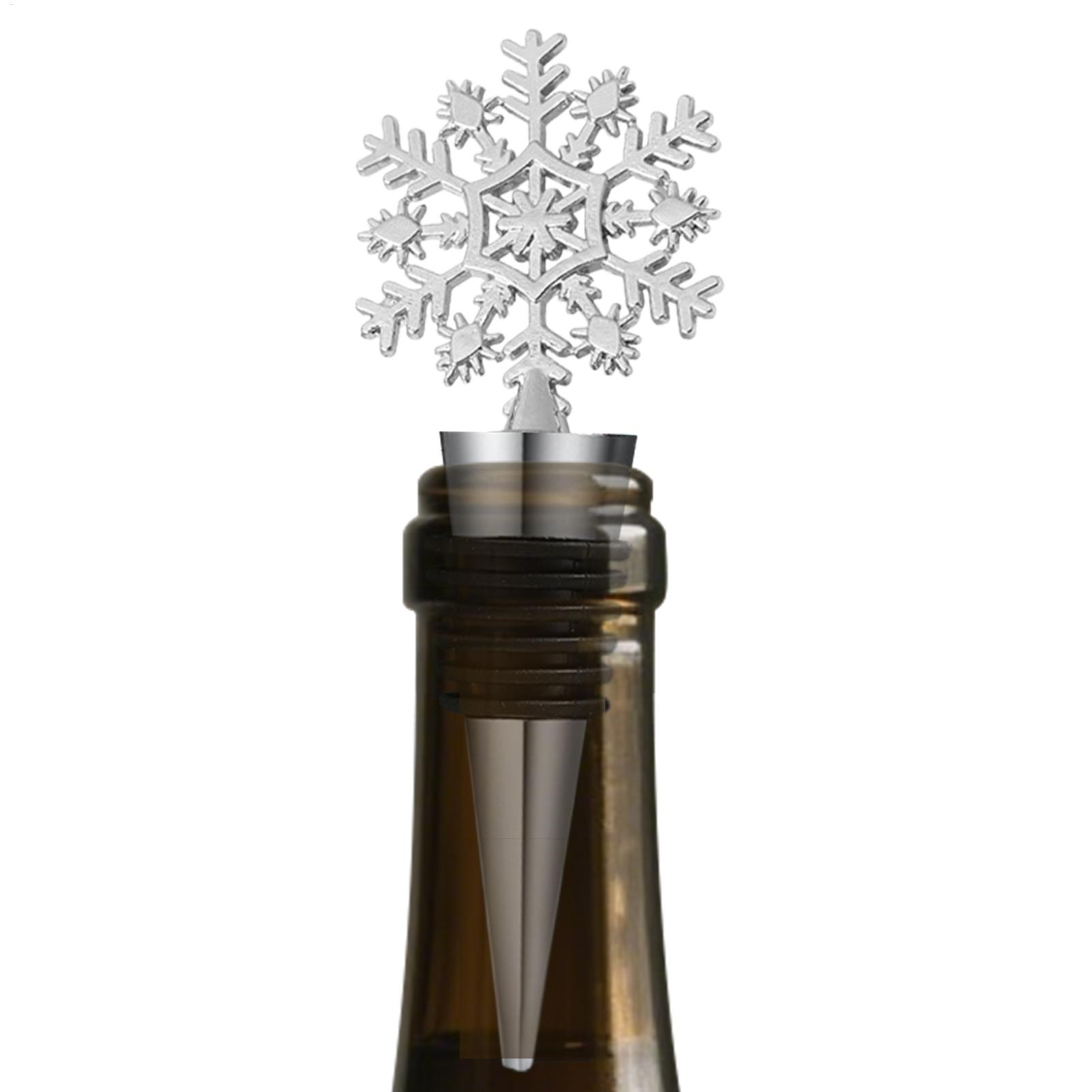 Wine Bottle Stopper Christmas  - Wine To Beer To Liquor recension och pris