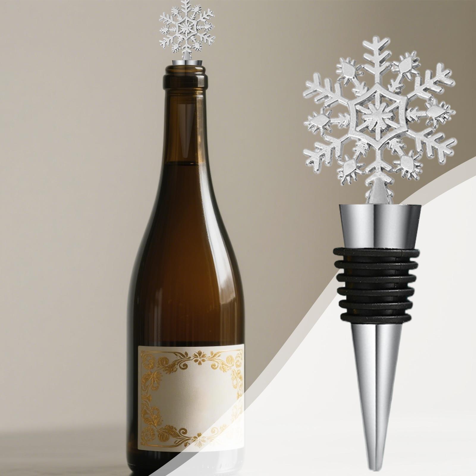 Wine Bottle Stopper Christmas  - Wine To Beer To Liquor recension och pris