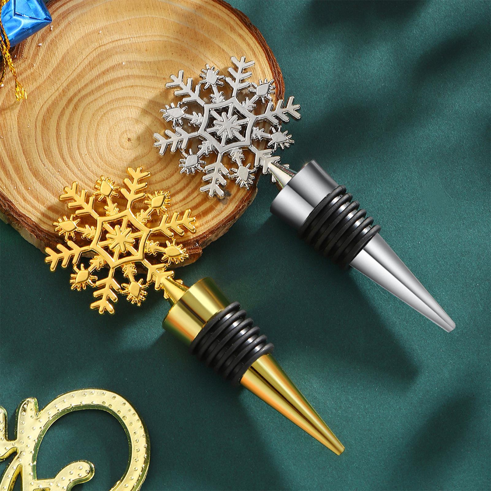 Wine Bottle Stopper Christmas  - Wine To Beer To Liquor recension och pris