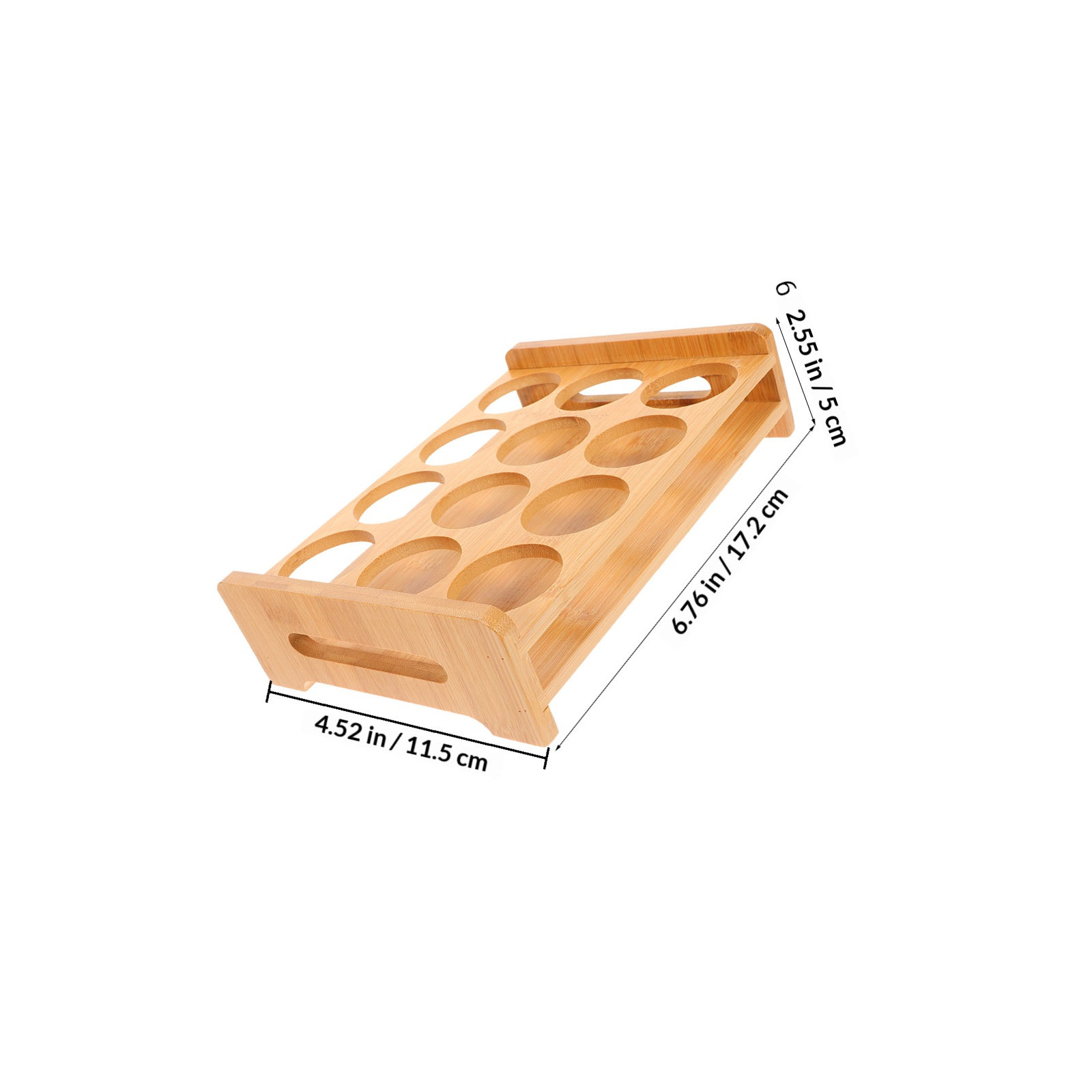 Bamboo Shot Glasses Holder Dis - Wine Beer Bar recension och pris