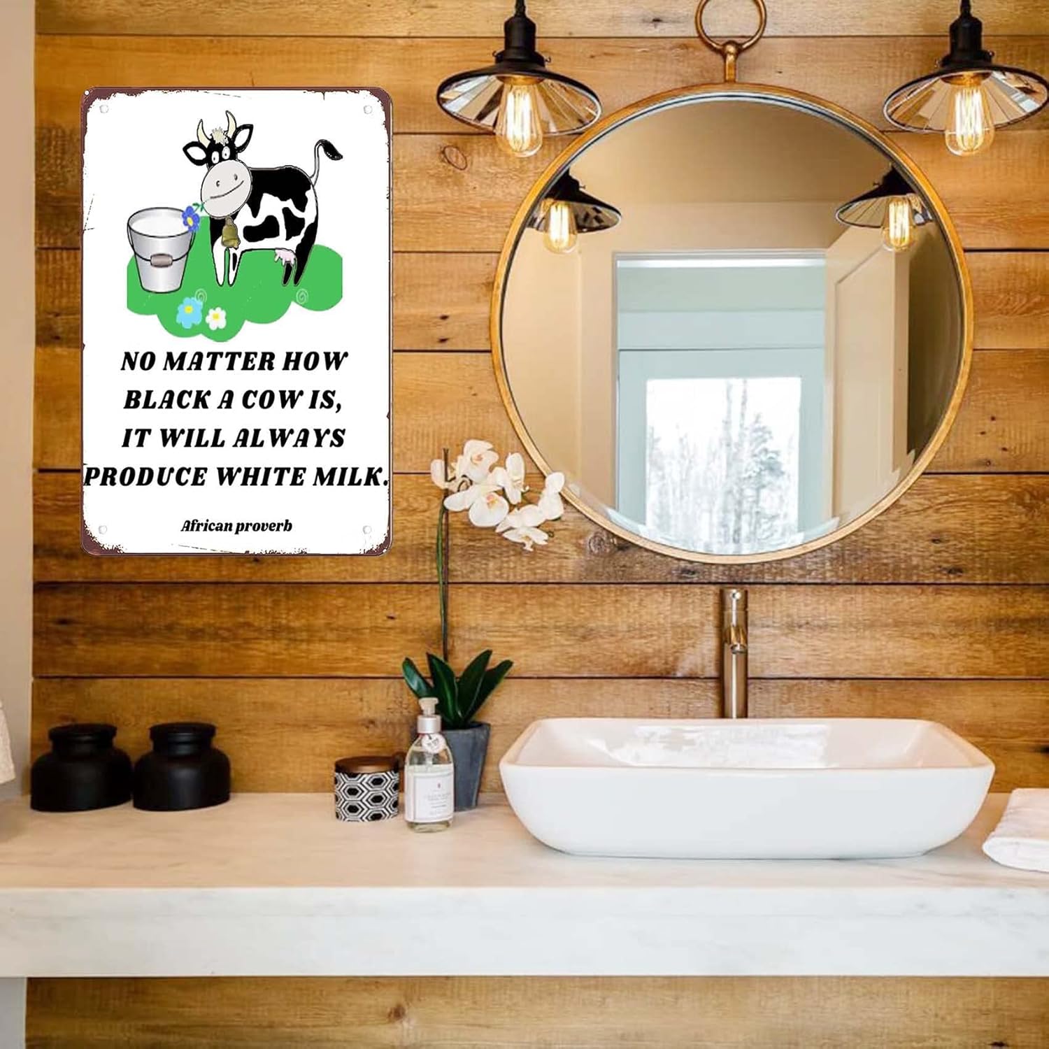 ZYPENG Wall Decor Tin Metal Si - Wine X Beer recension och pris