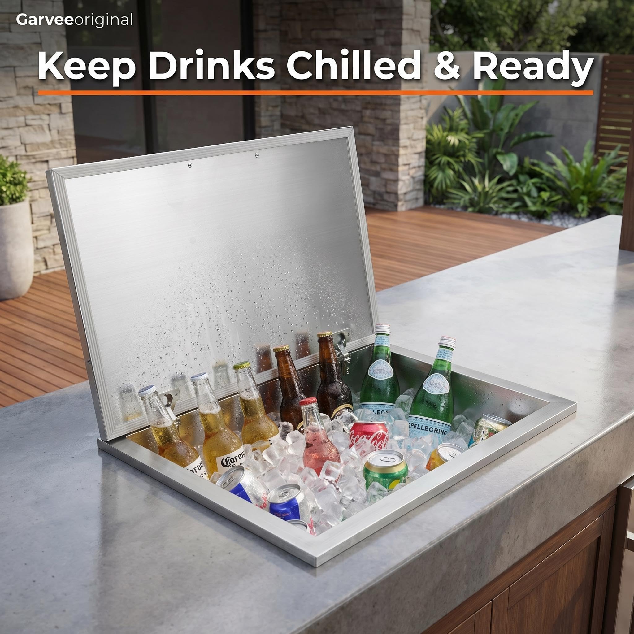Drop-in Ice Chest, Large Capac - Wine X Beer recension och pris
