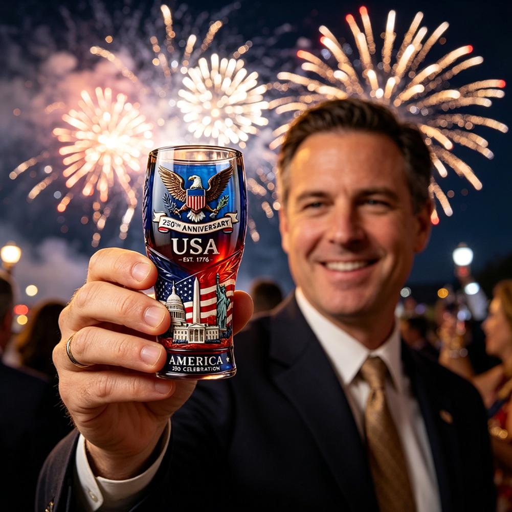 USA 250th Anniversary Beer Gla - Wine Beer Glass recension och pris