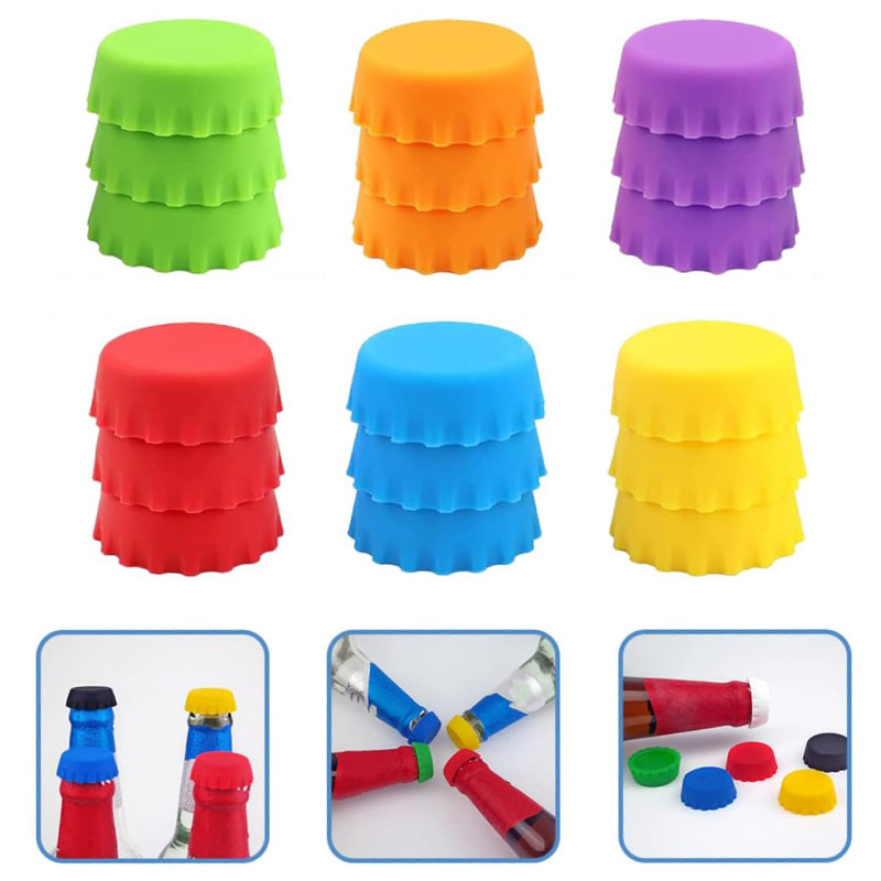 Novelty Sealing Caps 18 Pcs Si - Beer Wine Reus recension och pris