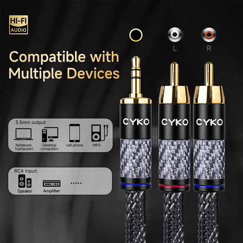 CYKO Hifi 6N OFC Audio Cable 3 - Wine Xo recension och pris