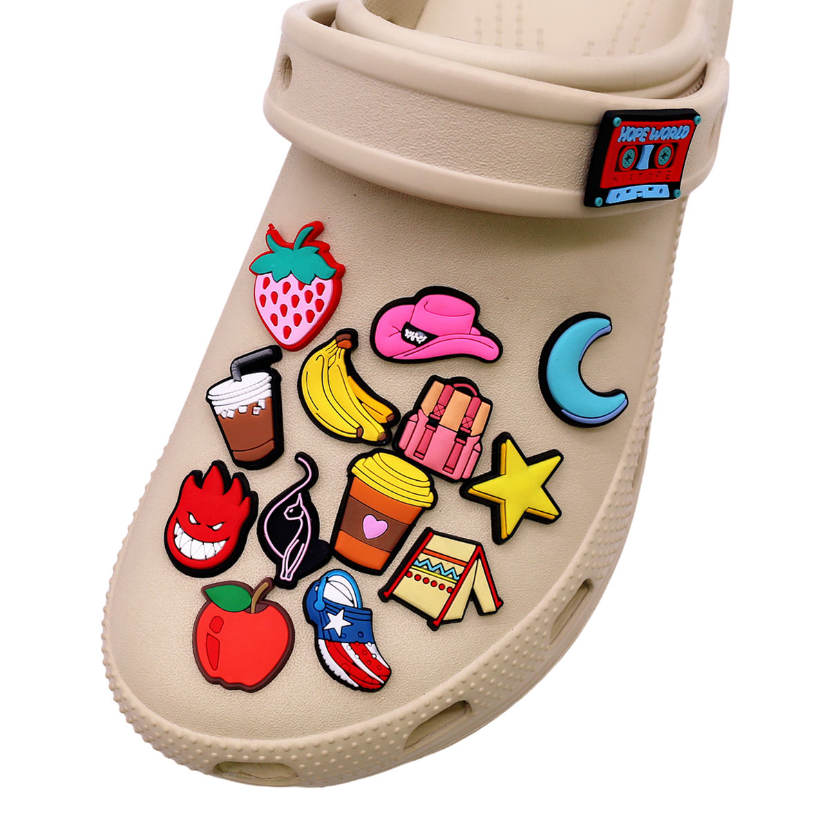 1 Pcs Novelty Shoe Charms Acce - Wine X Beer recension och pris