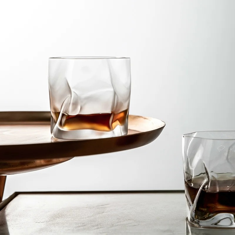 Irregular Whiskey Crystal Cup  - Wine Beer Tasting recension och pris