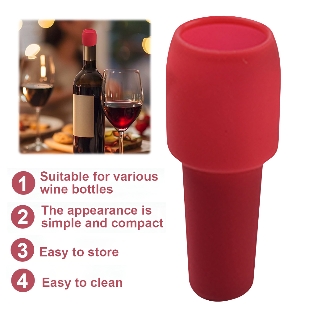 Silicone Wine Stoppers for Win - Wine X Beer recension och pris