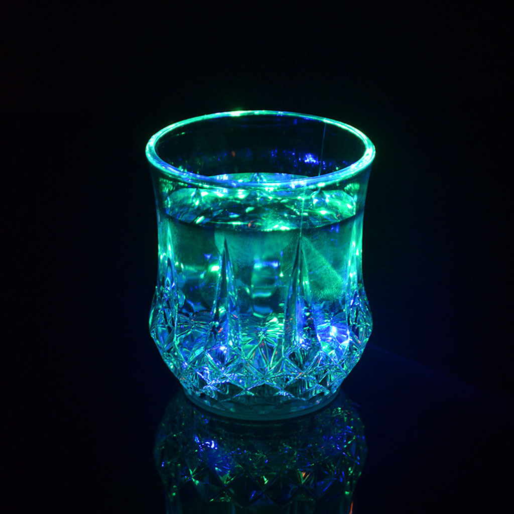 Colored LED Glowing Drink Cup  - Wine Beer Glass recension och pris