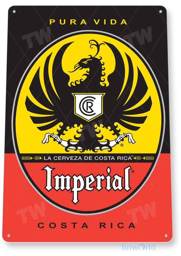 8 X 12 Inch Metal Sign -Imperi - Wine X Beer recension och pris
